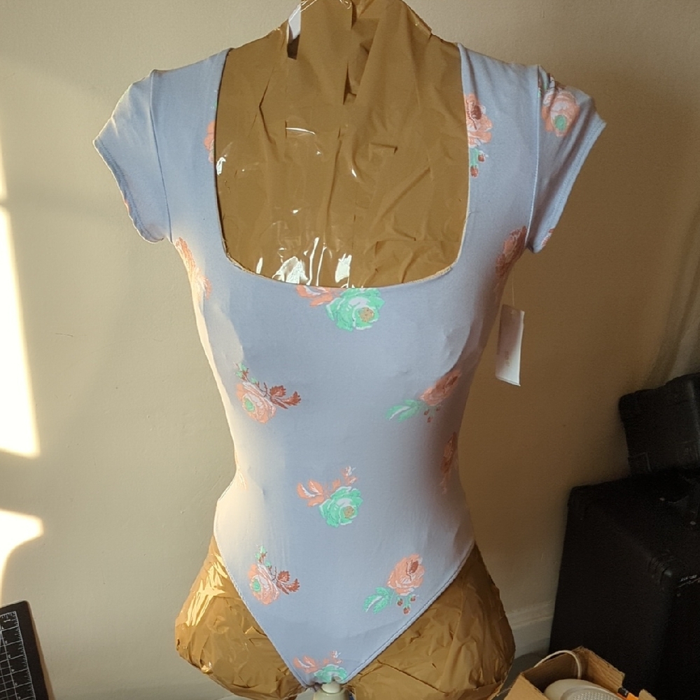 Free People Intimately Floral Bodysuit